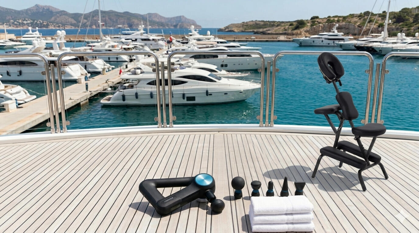 Yacht Massage onboard